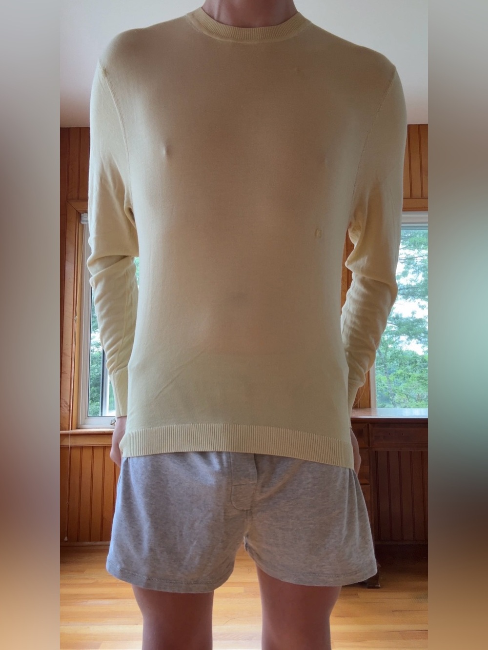 Renggli Crewneck Sweater in Butter Yellow